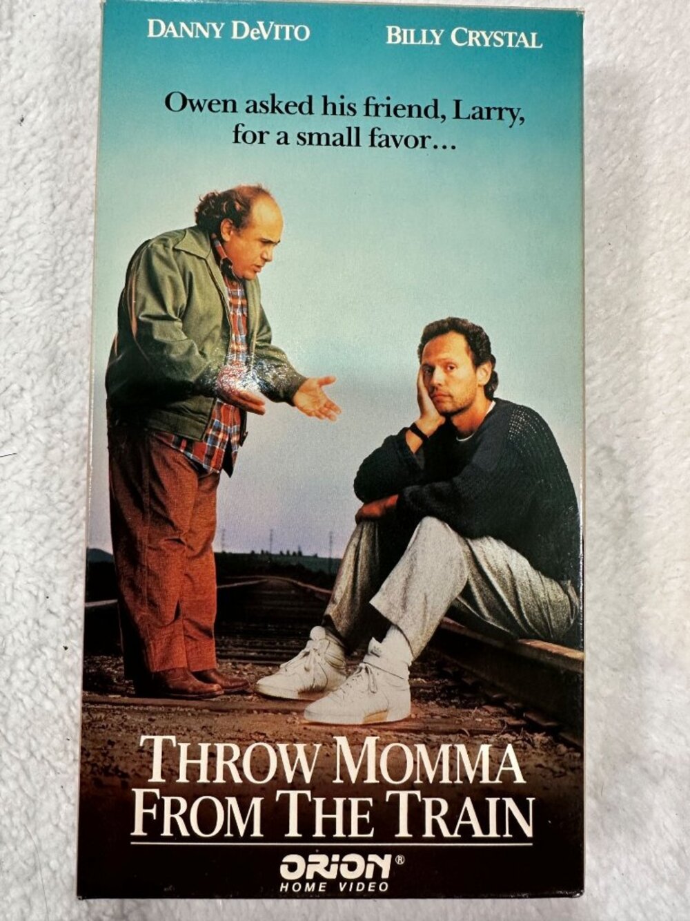 Throw Momma From The Train VHS 1987 Comedy Danny DeVito Billy Crystal EP Mode Or